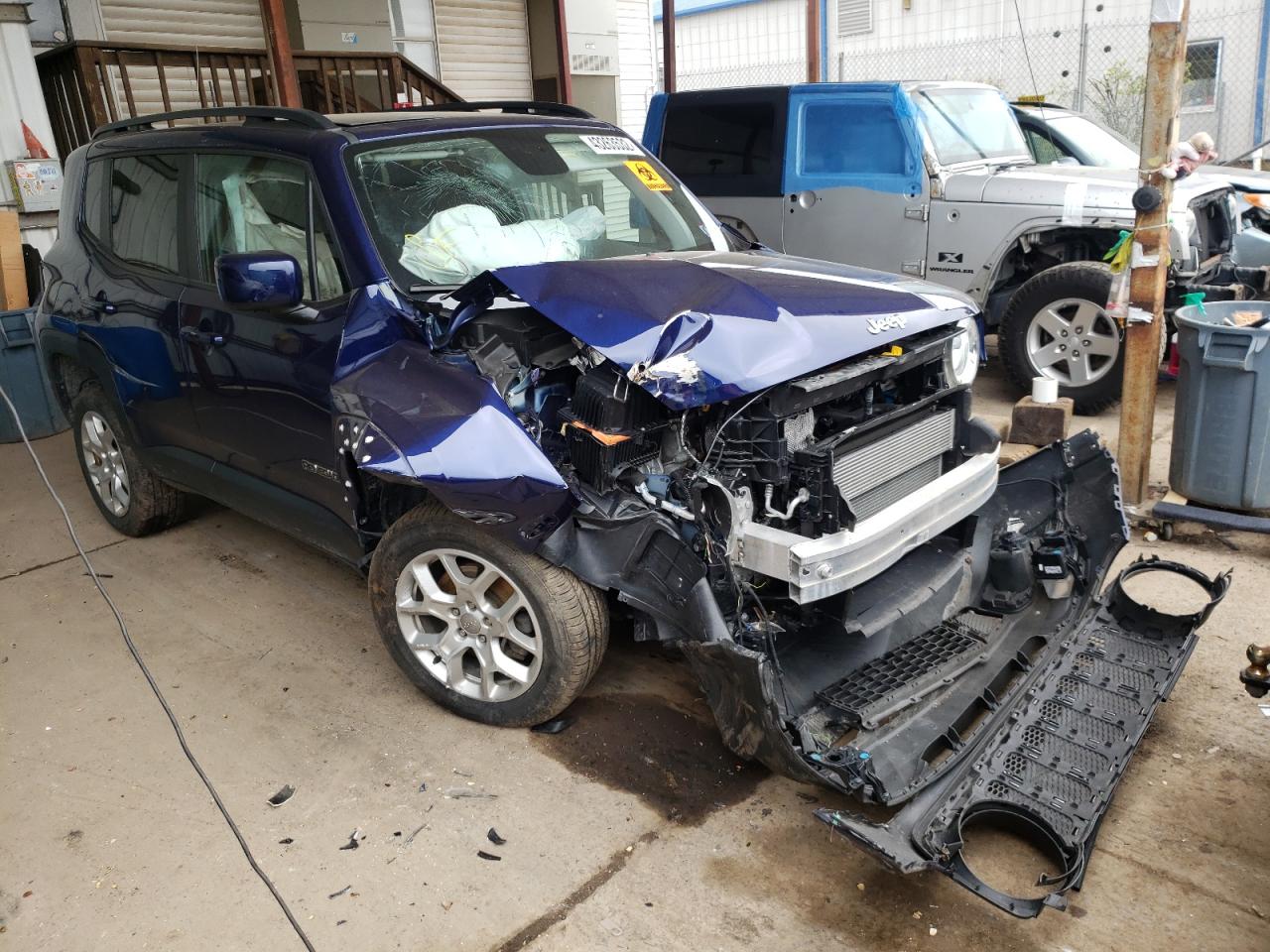 JEEP RENEGADE L 2018 with VIN ZACCJBBB1JPH68635 - Photo from auction