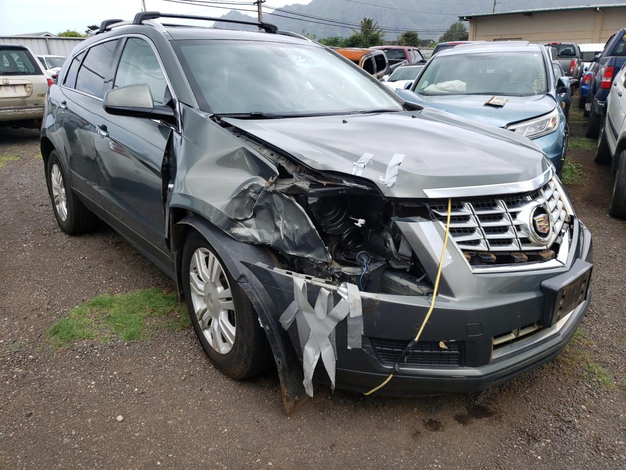 CADILLAC SRX LUXURY 2013 with VIN 3GYFNCE38DS596628 - Photo from auction