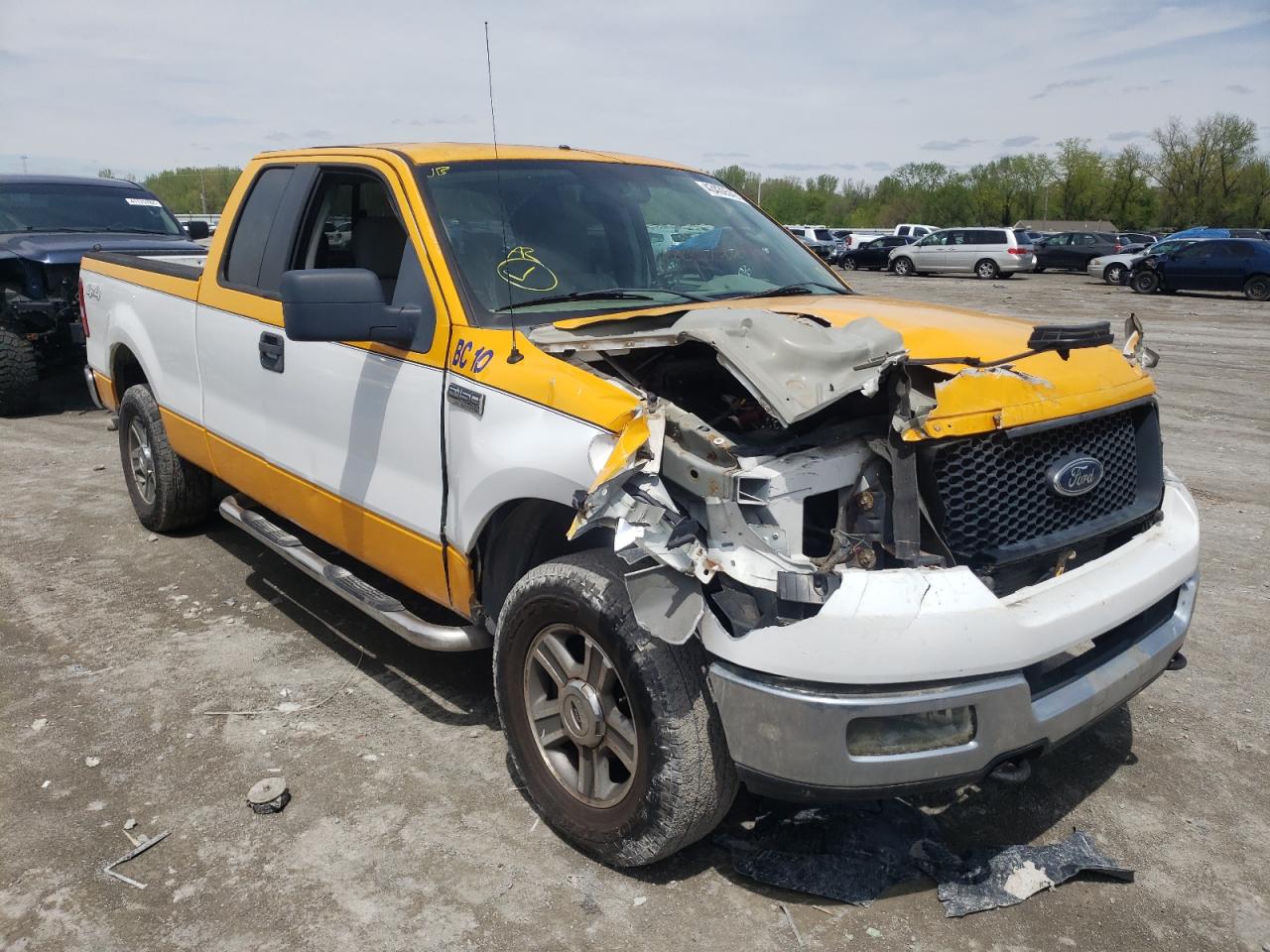 Photo 1 from auction – 2005 FORD F150 with VIN 1FTPX14505NA66709