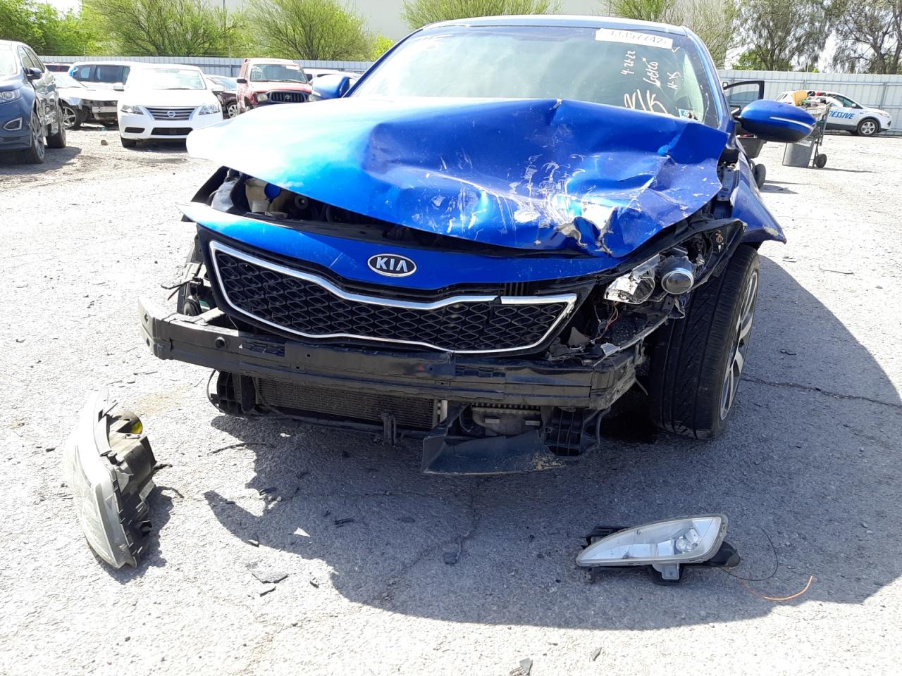 Photo 9 from auction – 2011 KIA OPTIMA SX with VIN KNAGR4A67B5157705
