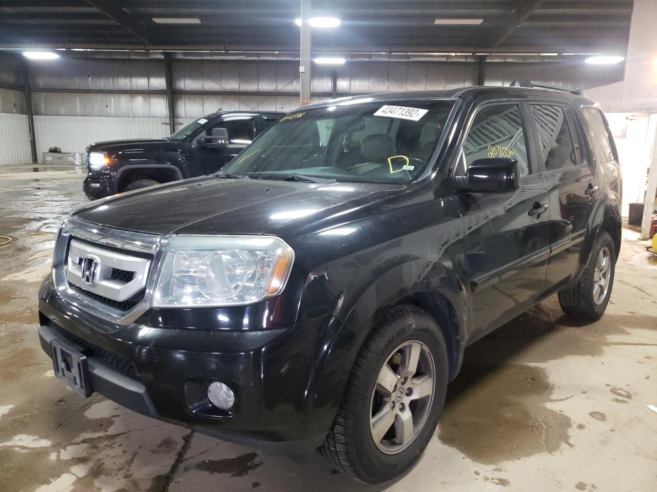 Photo 2 from auction – 2011 HONDA PILOT EXL with VIN 5FNYF4H56BB010738