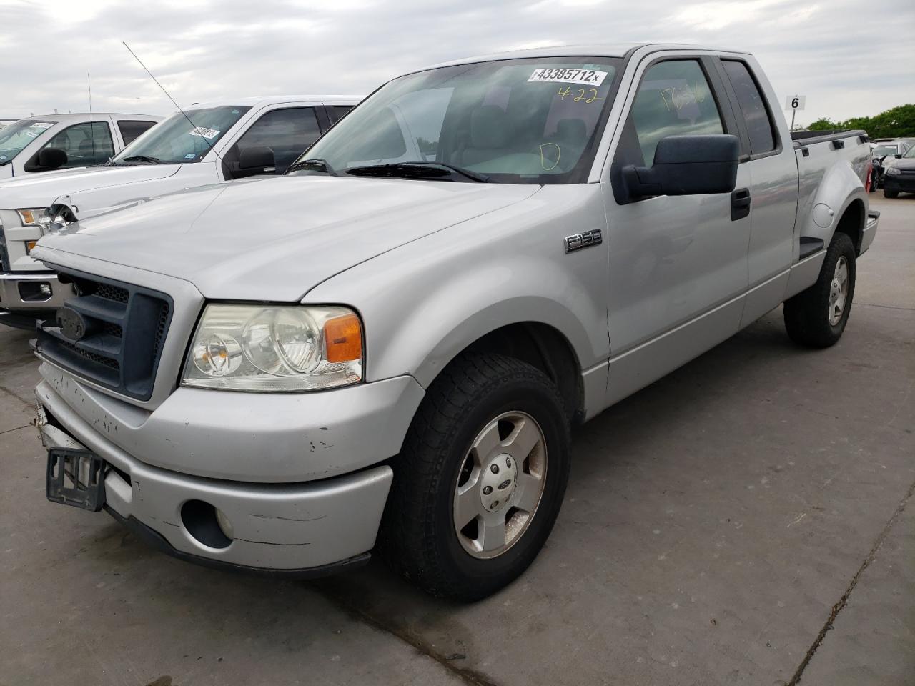 Photo 2 from auction – 2007 FORD F150 with VIN 1FTRX02W67KC15384
