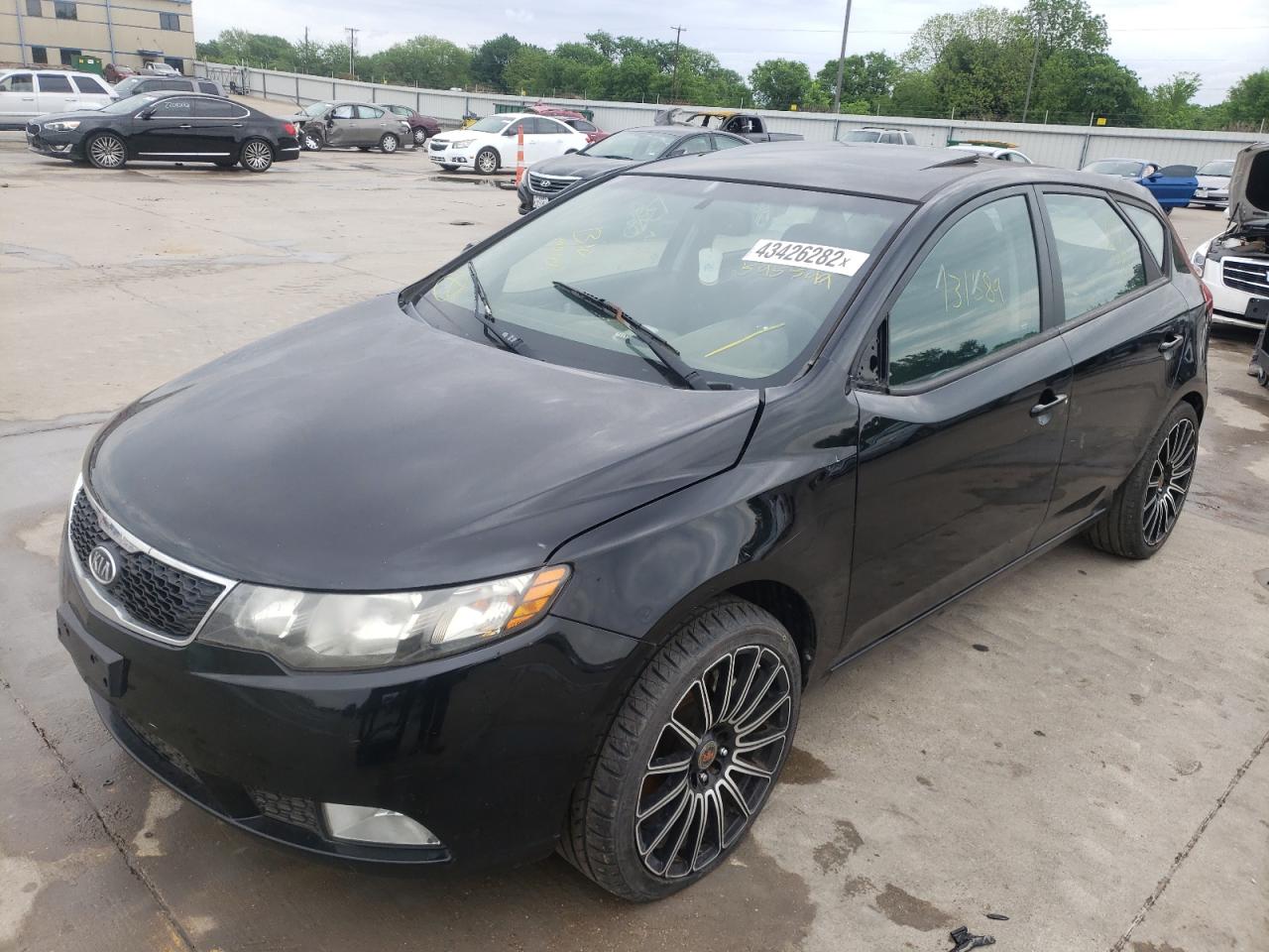 Photo 2 from auction – 2012 KIA FORTE SX with VIN KNAFW5A38C5595599