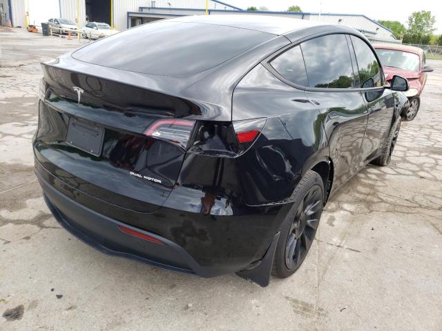 Photo 4 from auction – 2021 TESLA MODEL Y with VIN 5YJYGDEE2MF191647