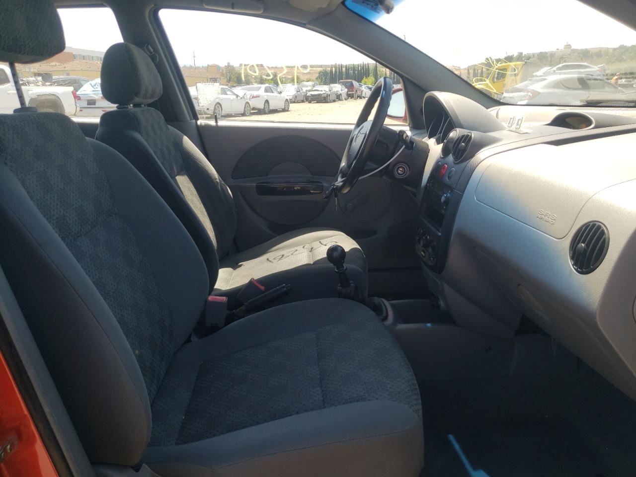 Photo 5 from auction – 2005 CHEVROLET AVEO BASE with VIN KL1TD52675B321973