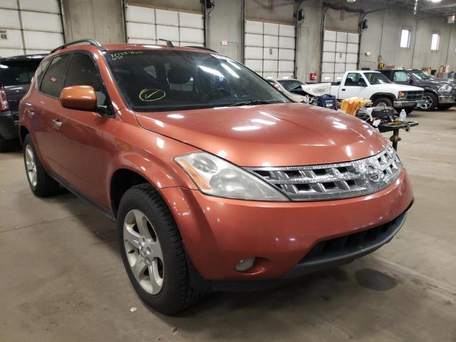 Photo 1 from auction – 2004 NISSAN MURANO with VIN JN8AZ08T54W218323
