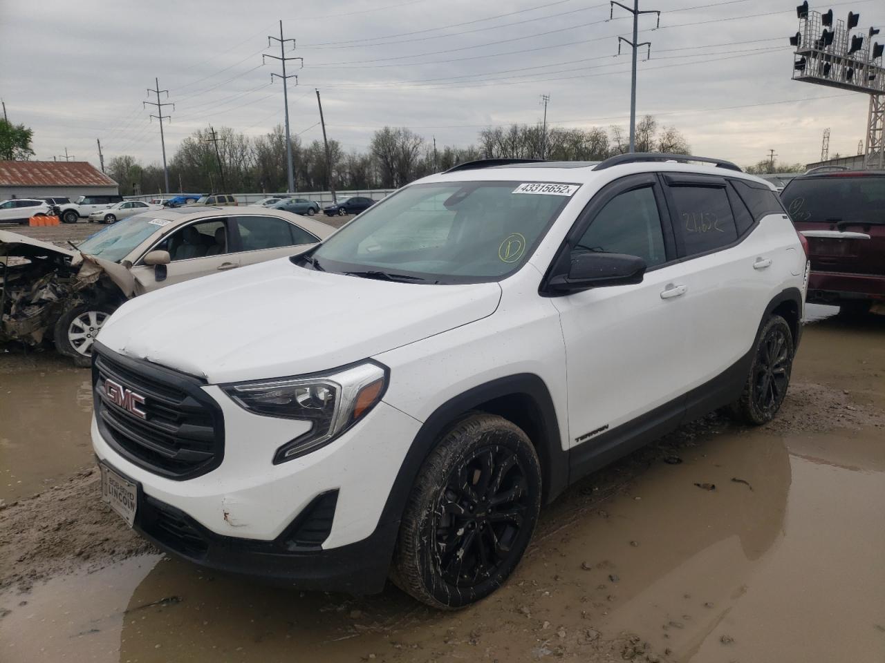 Photo 2 from auction – 2020 GMC TERRAIN SL with VIN 3GKALTEV5LL216925