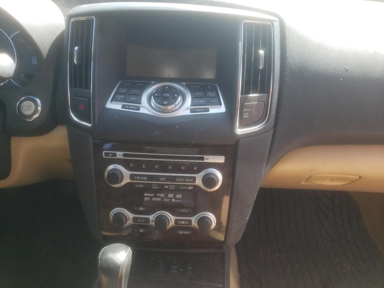 Photo 9 from auction – 2010 NISSAN MAXIMA S with VIN 1N4AA5AP8AC831780