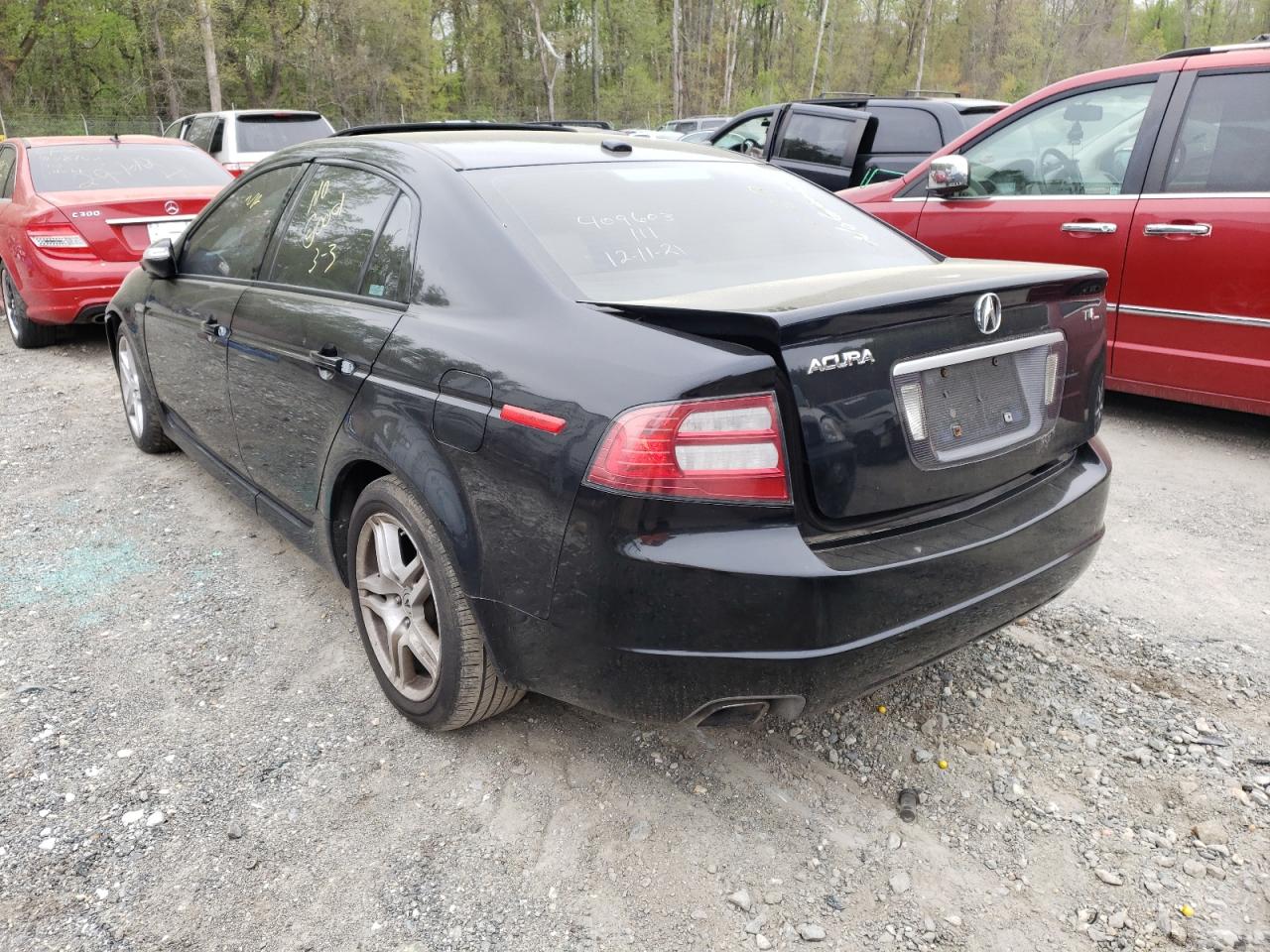 Photo 3 from auction – 2007 ACURA TL with VIN 19UUA66287A024109