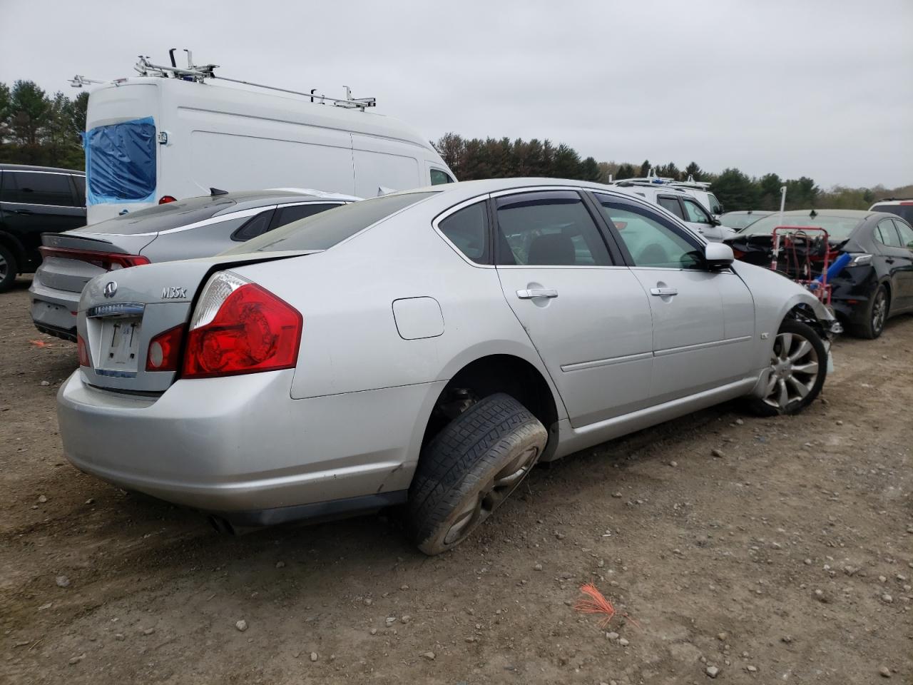 Photo 4 from auction – 2007 INFINITI M35 BASE with VIN JNKAY01F37M455037