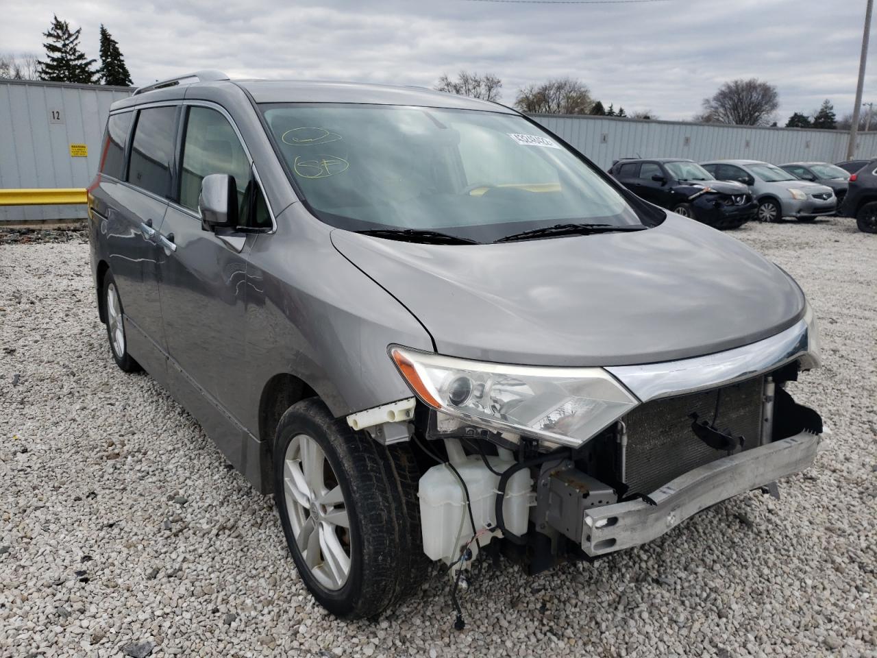 Photo 1 from auction – 2013 NISSAN QUEST S with VIN JN8AE2KP0D9070146