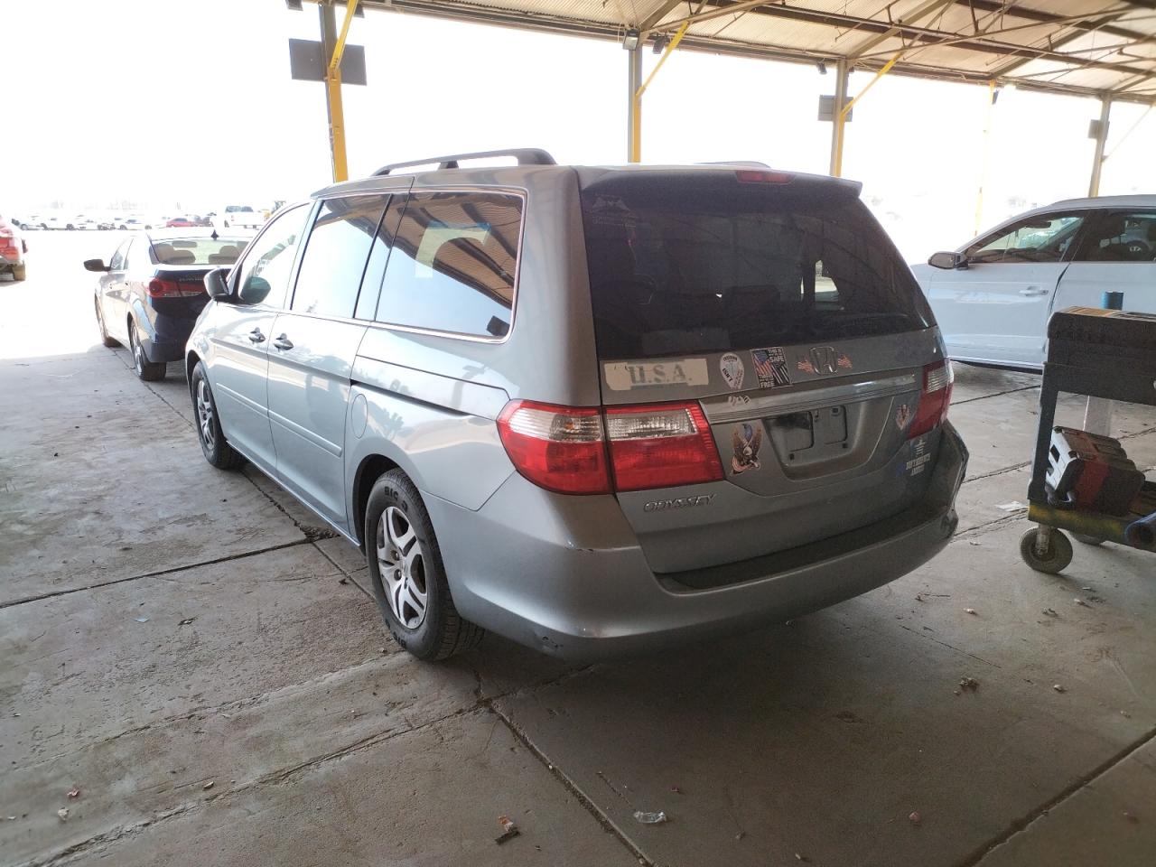 Photo 3 from auction – 2007 HONDA ODYSSEY EX with VIN 5FNRL38617B129336