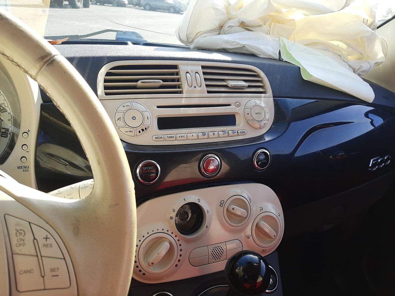 Photo 9 from auction – 2012 FIAT 500 with VIN 3C3CFFAR0CT348839