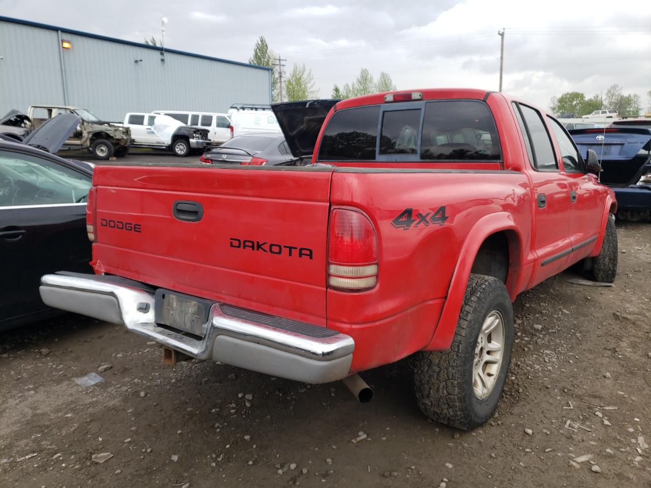 Photo 4 from auction – 2004 DODGE DAKOTA QUA with VIN 1D7HG48N84S507590
