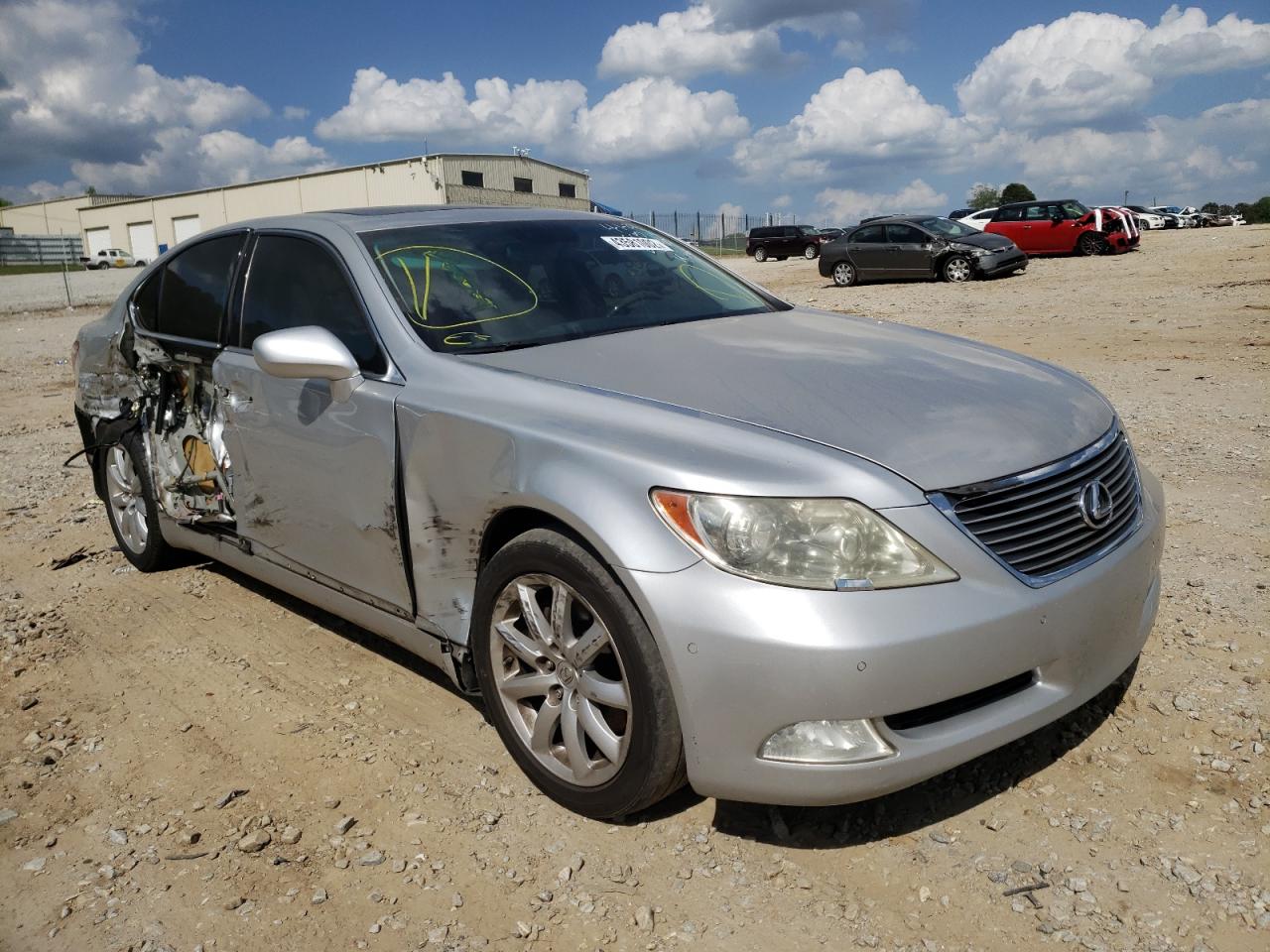 LEXUS LS 460 2009 with VIN JTHBL46F495089590 - Photo from auction