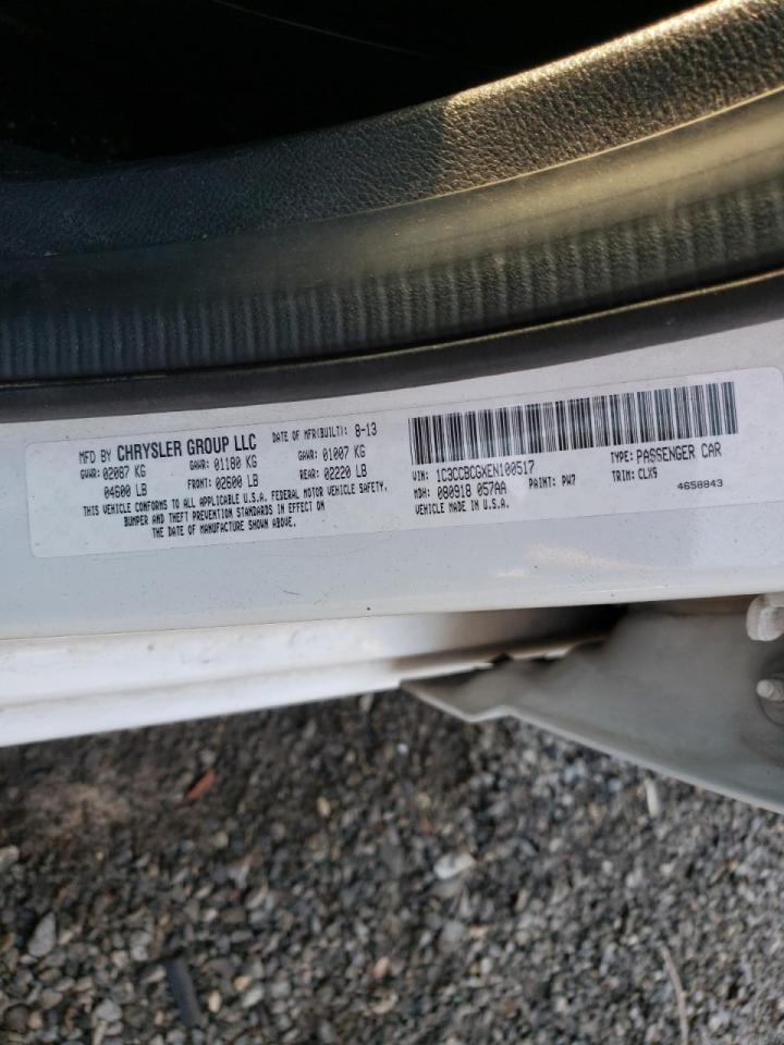 Photo 10 from auction – 2014 CHRYSLER 200 LIMITE with VIN 1C3CCBCGXEN100517