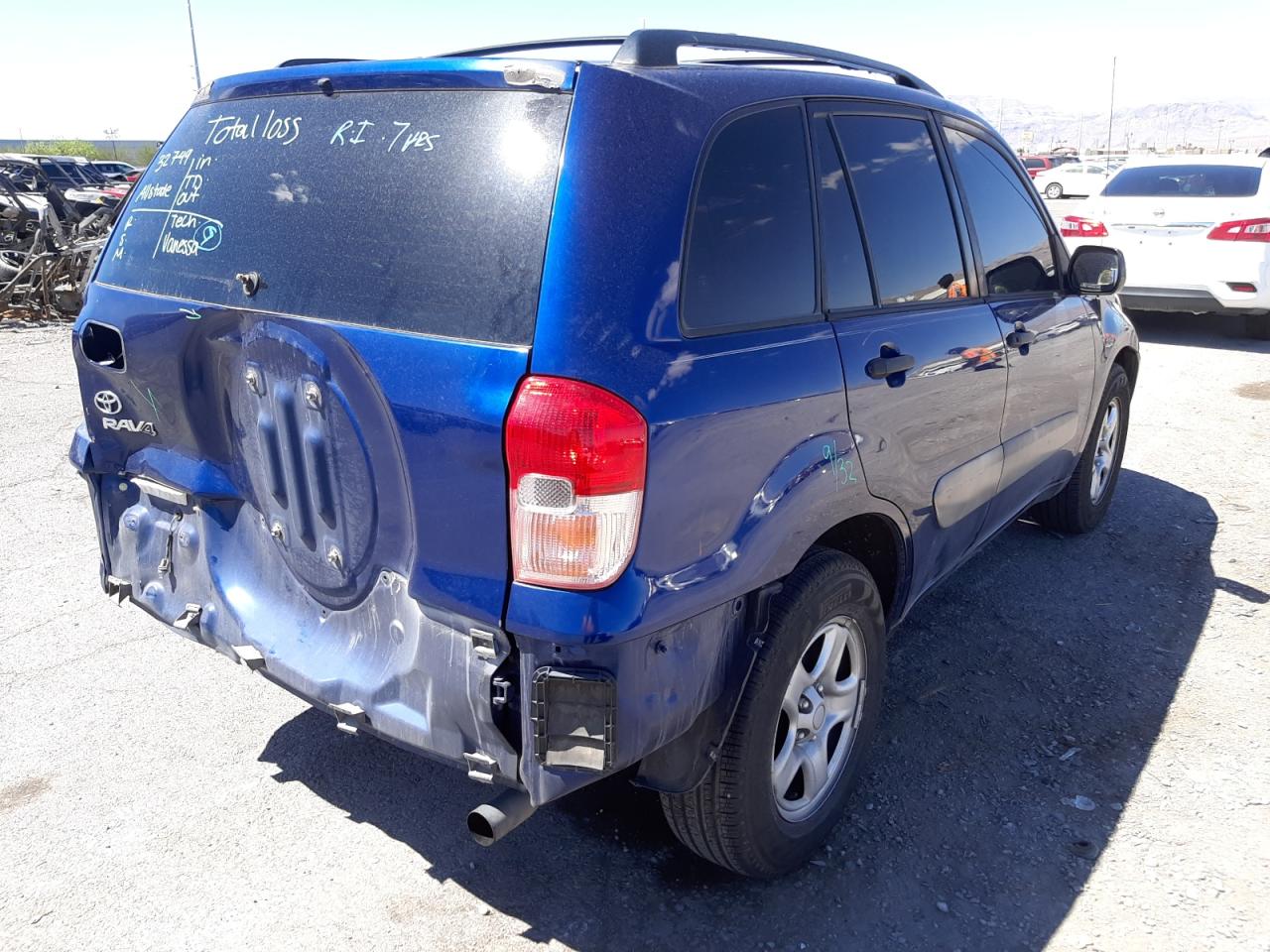 Photo 4 from auction – 2003 TOYOTA RAV4 with VIN JTEGH20V036014203