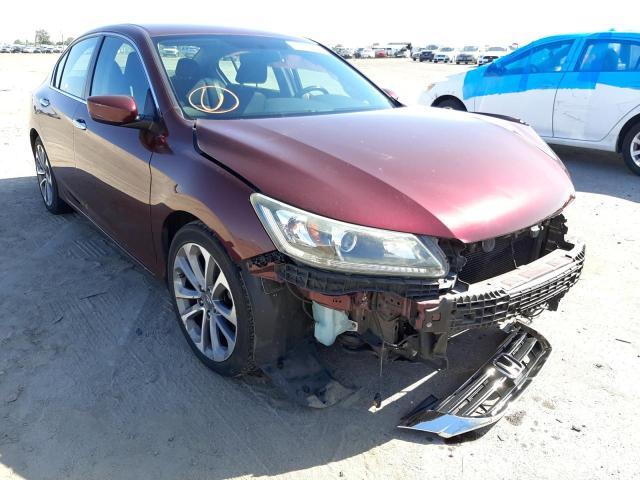 Photo 1 from auction – 2014 HONDA ACCORD SPO with VIN 1HGCR2F51EA007141