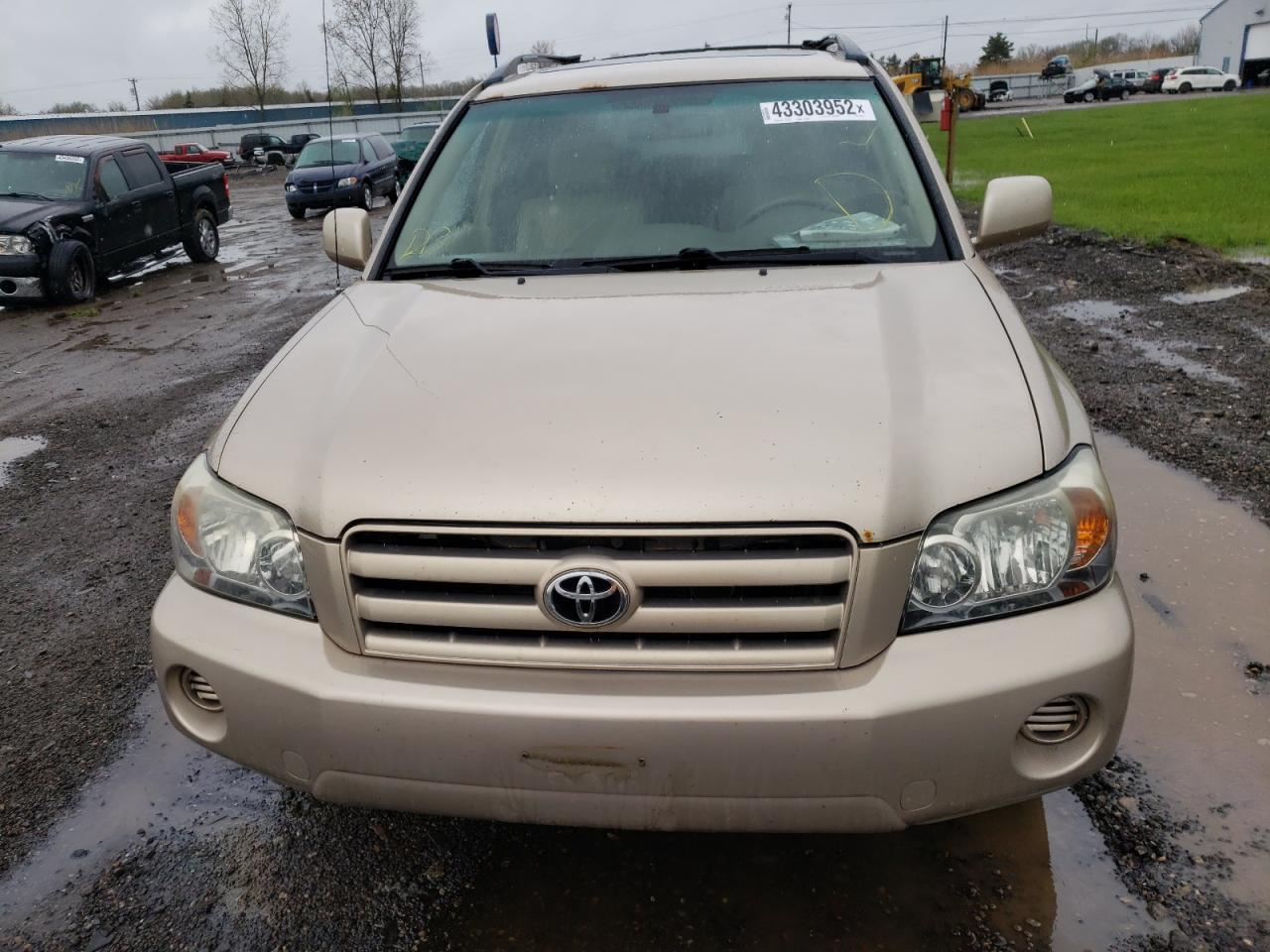 Photo 9 from auction – 2004 TOYOTA HIGHLANDER with VIN JTEEP21A540029130