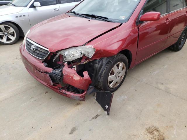 Photo 9 from auction – 2006 TOYOTA COROLLA CE with VIN 2T1BR30E96C609419