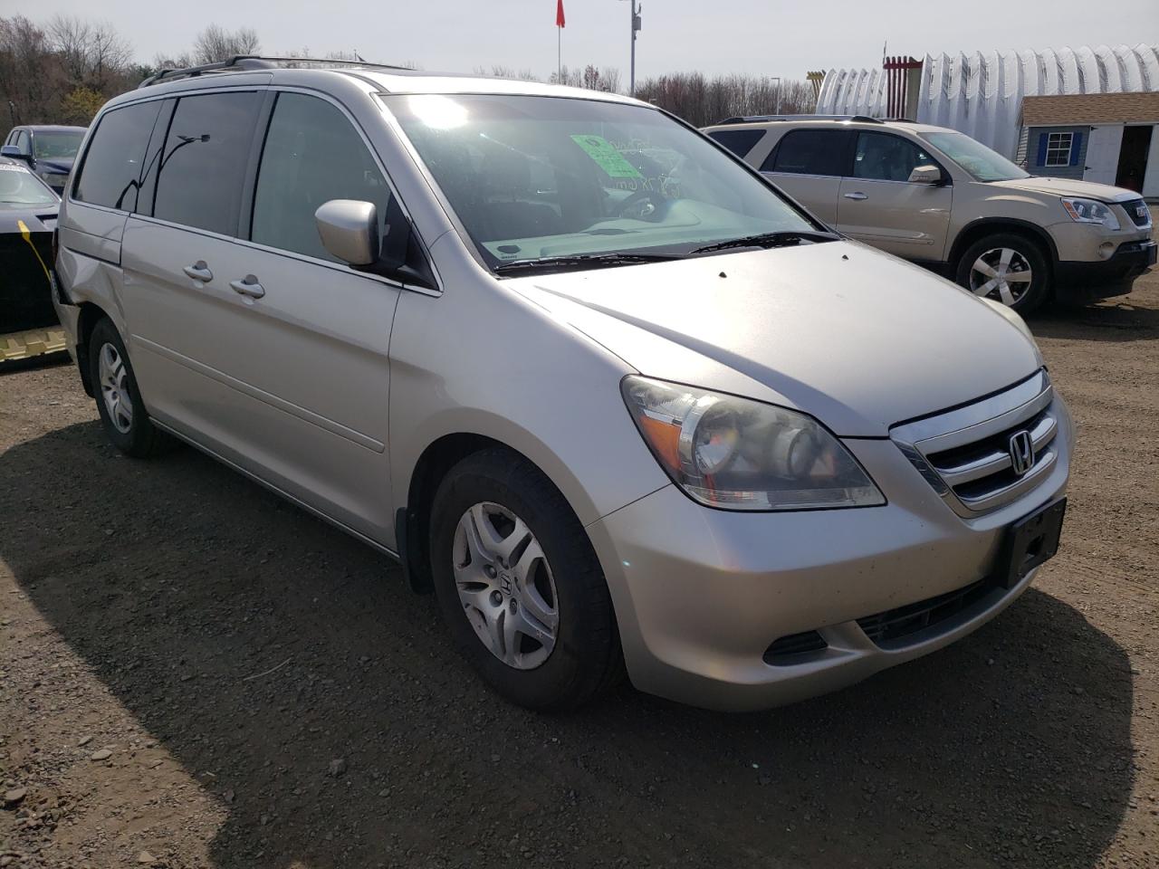 HONDA ODYSSEY EX 2007 with VIN 5FNRL38657B460422 - Photo from auction