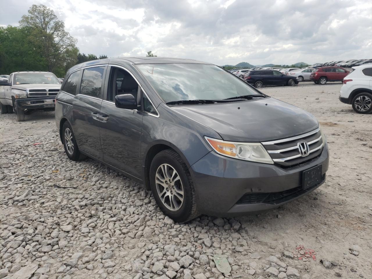 Photo 1 from auction – 2013 HONDA ODYSSEY EX with VIN 5FNRL5H66DB036724
