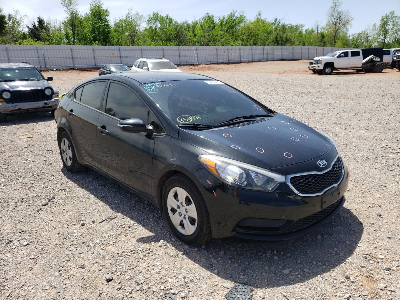 KIA FORTE LX 2016 with VIN KNAFX4A68G5500613 - Photo from auction