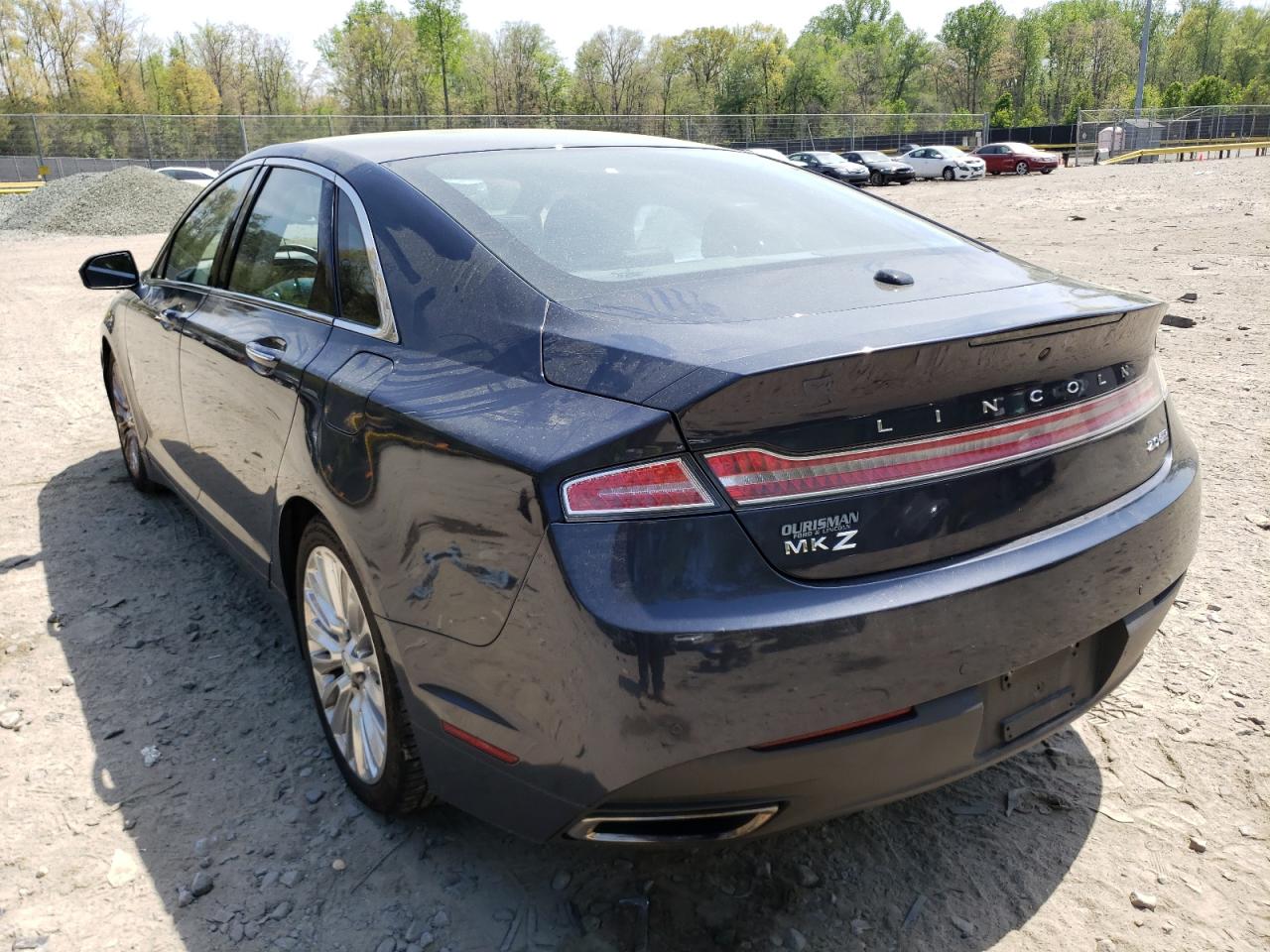 Photo 3 from auction – 2014 LINCOLN MKZ with VIN 3LN6L2J97ER820086