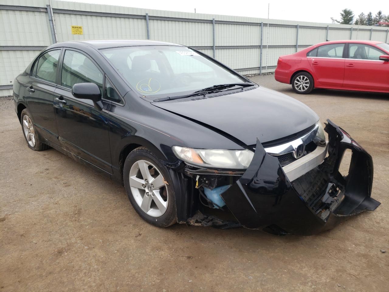 HONDA CIVIC LX-S 2011 with VIN 2HGFA1F66BH527324 - Photo from auction
