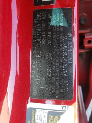 Photo 10 from auction – 2016 KIA FORTE LX with VIN KNAFK4A68G5569655
