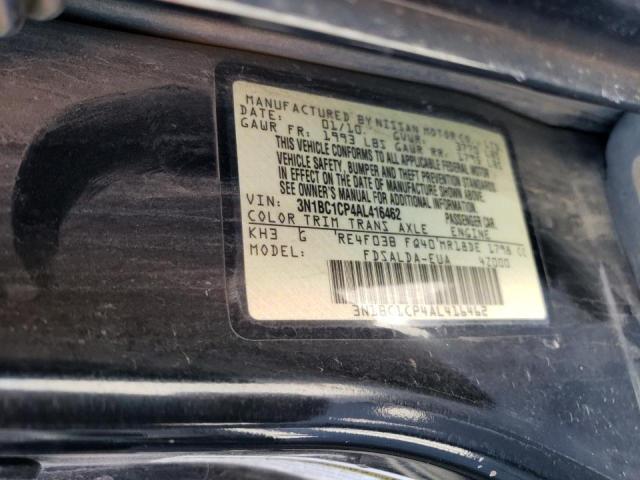 Photo 10 from auction – 2010 NISSAN VERSA S with VIN 3N1BC1CP4AL416462