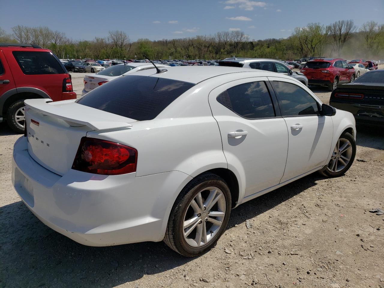 Photo 4 from auction – 2013 DODGE AVENGER SE with VIN 1C3CDZAG4DN552728