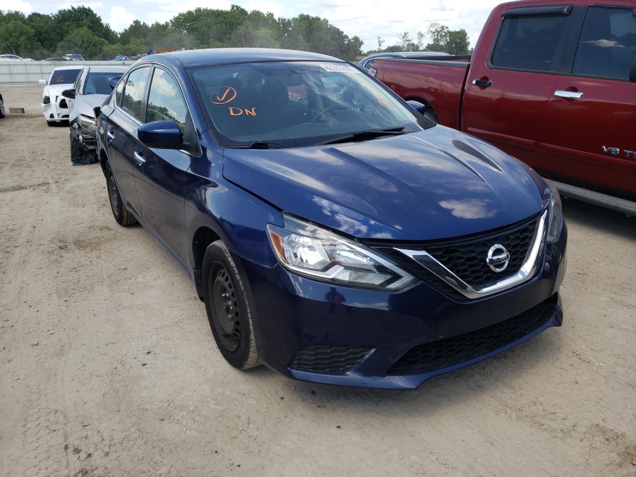 Photo 1 from auction – 2017 NISSAN SENTRA S/S with VIN 3N1AB7AP6HY400734