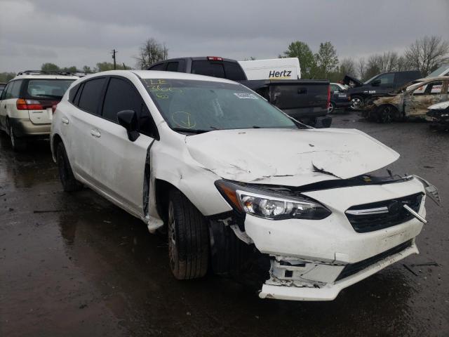 SUBARU IMPREZA 2021 with VIN 4S3GTAB67M3712488 - Photo from auction
