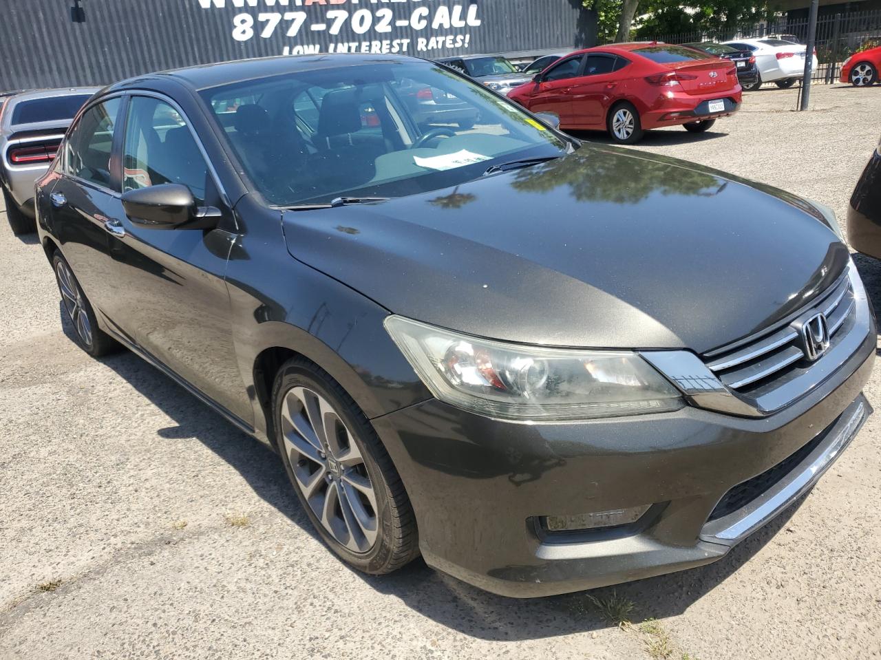 HONDA ACCORD SPO 2014 with VIN 1HGCR2F51EA091400 - Photo from auction