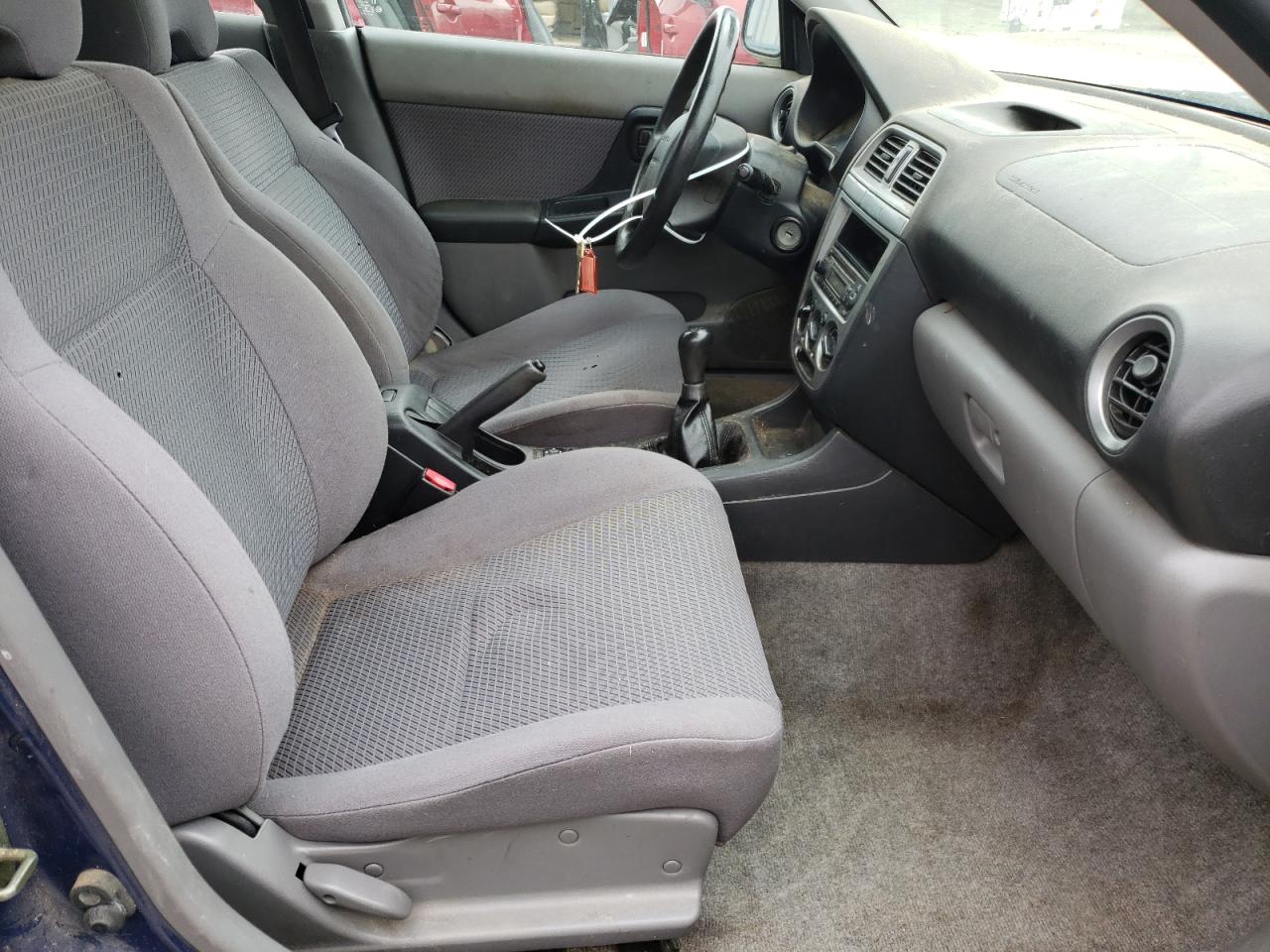 Photo 5 from auction – 2002 SUBARU IMPREZA TS with VIN JF1GG65542G805503
