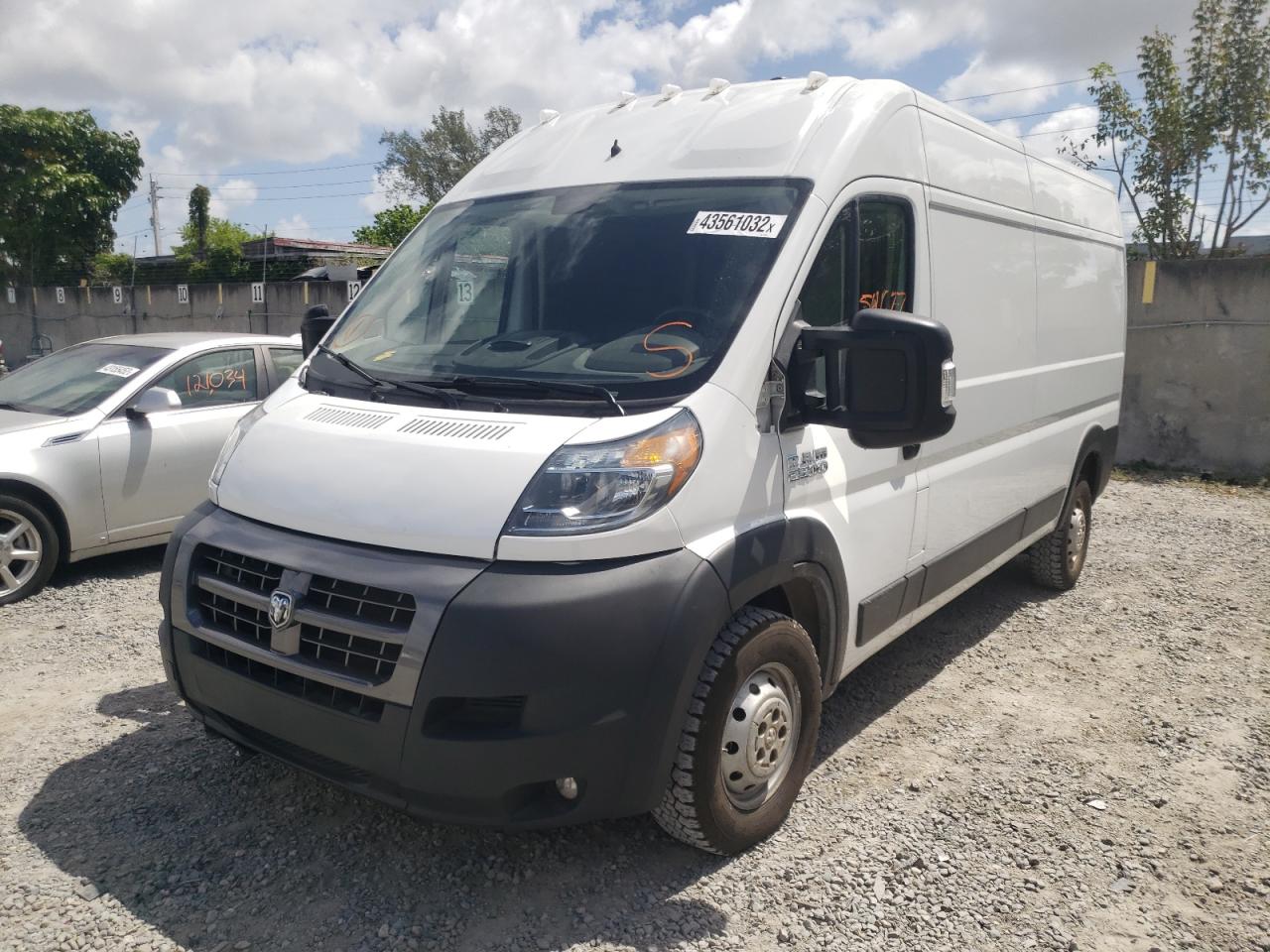 Photo 2 from auction – 2016 RAM PROMASTER with VIN 3C6TRVDD5GE100987