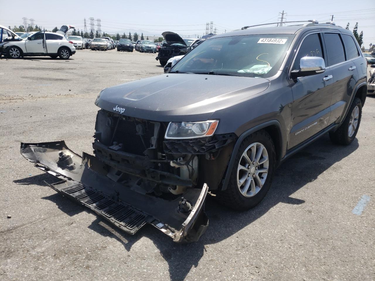 Photo 2 from auction – 2014 JEEP GRAND CHER with VIN 1C4RJEBG6EC412392
