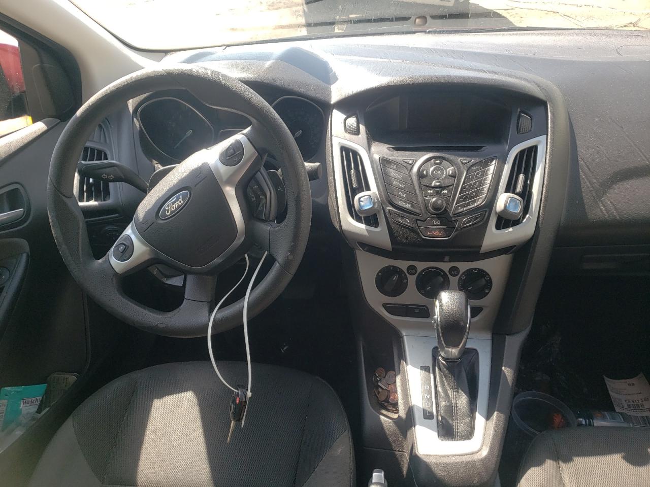 Photo 9 from auction – 2012 FORD FOCUS SE with VIN 1FAHP3F24CL419924