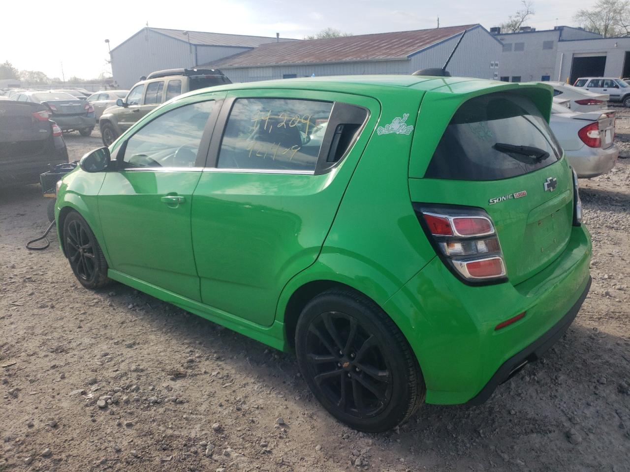 Photo 3 from auction – 2017 CHEVROLET SONIC LT with VIN 1G1JD6SB8H4150526