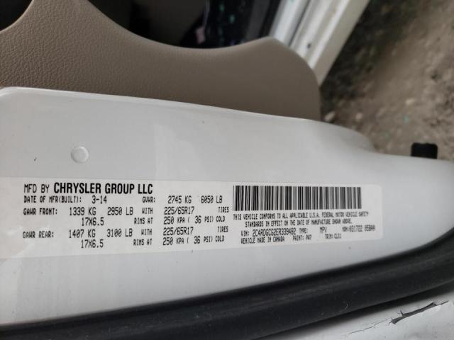 Photo 10 from auction – 2014 DODGE GRAND CARA with VIN 2C4RDGCG2ER339482