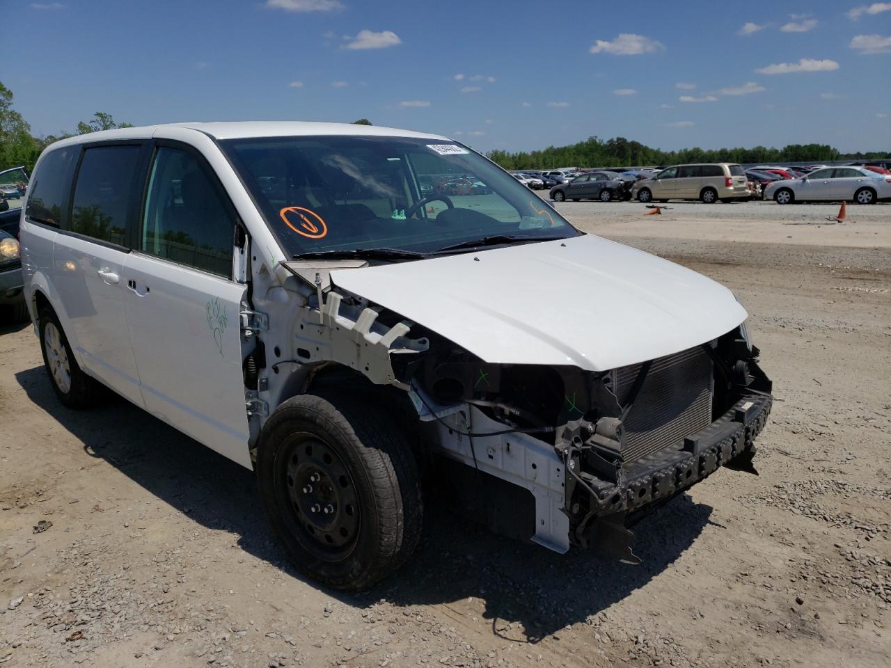 DODGE GRAND CARA 2018 with VIN 2C4RDGBG9JR302926 - Photo from auction