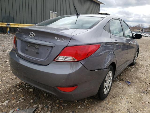 Photo 4 from auction – 2015 HYUNDAI ACCENT GLS with VIN KMHCT4AE3FU857562
