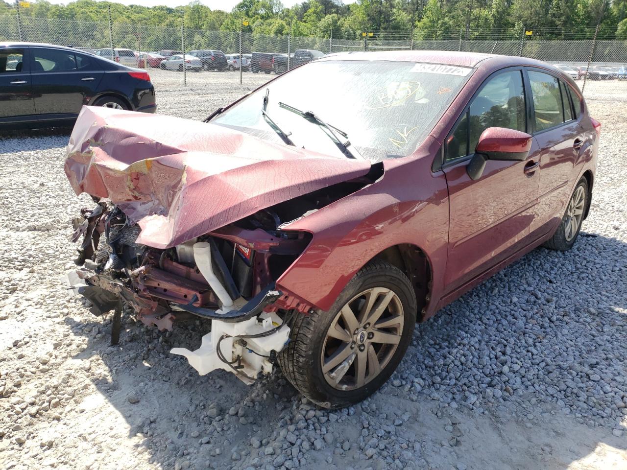 Photo 2 from auction – 2015 SUBARU IMPREZA PR with VIN JF1GPAC66FH232361