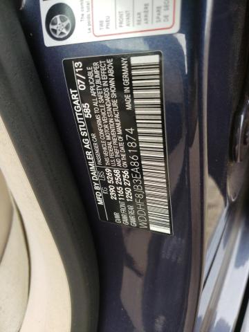 Photo 10 from auction – 2014 MERCEDES-BENZ E 350 4MAT with VIN WDDHF8JB3EA861874