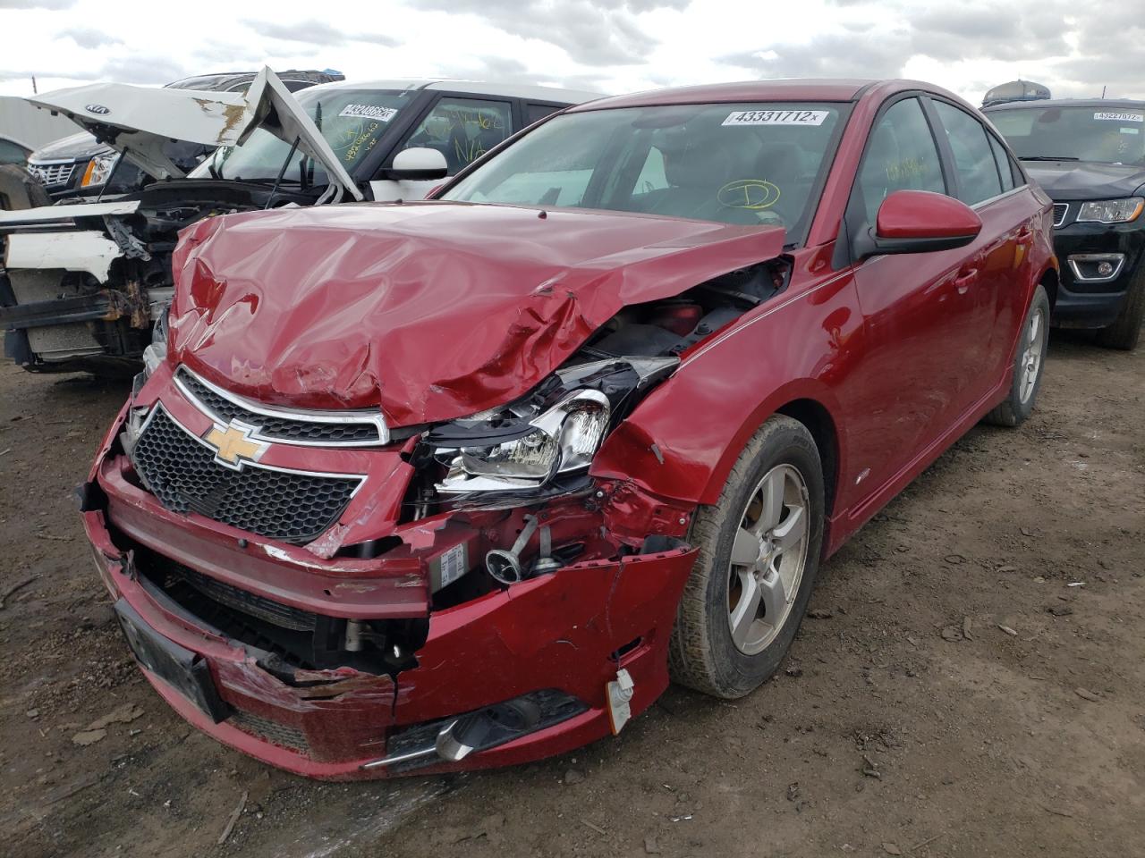 Photo 2 from auction – 2014 CHEVROLET CRUZE LT with VIN 1G1PC5SB5E7187017
