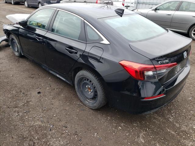 Photo 3 from auction – 2022 HONDA CIVIC LX with VIN 2HGFE2F27NH110337