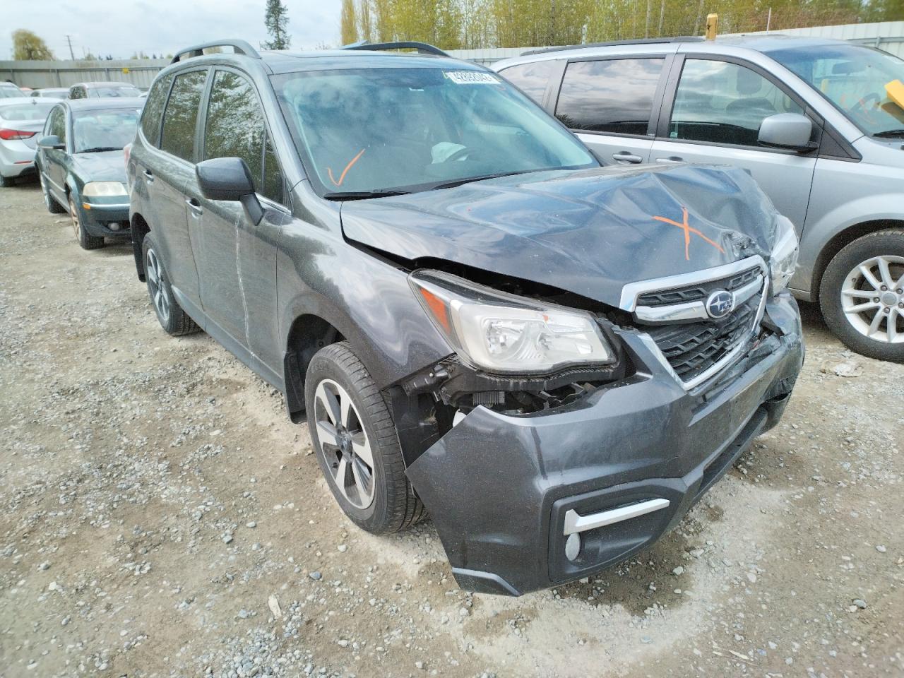 SUBARU FORESTER 2 2017 with VIN JF2SJAJC4HH407466 - Photo from auction