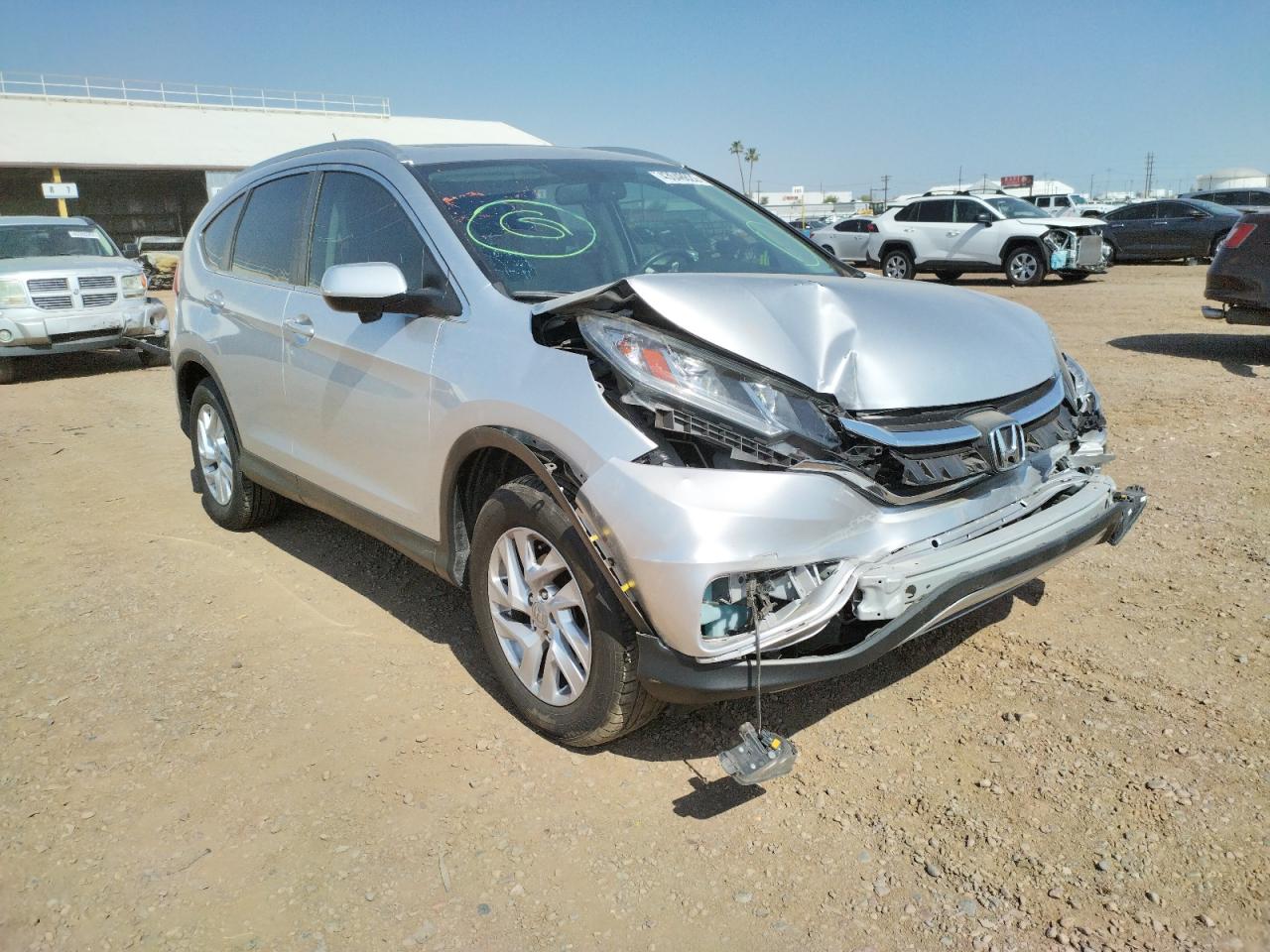 Photo 1 from auction – 2016 HONDA CR-V EXL with VIN 2HKRM3H75GH532517