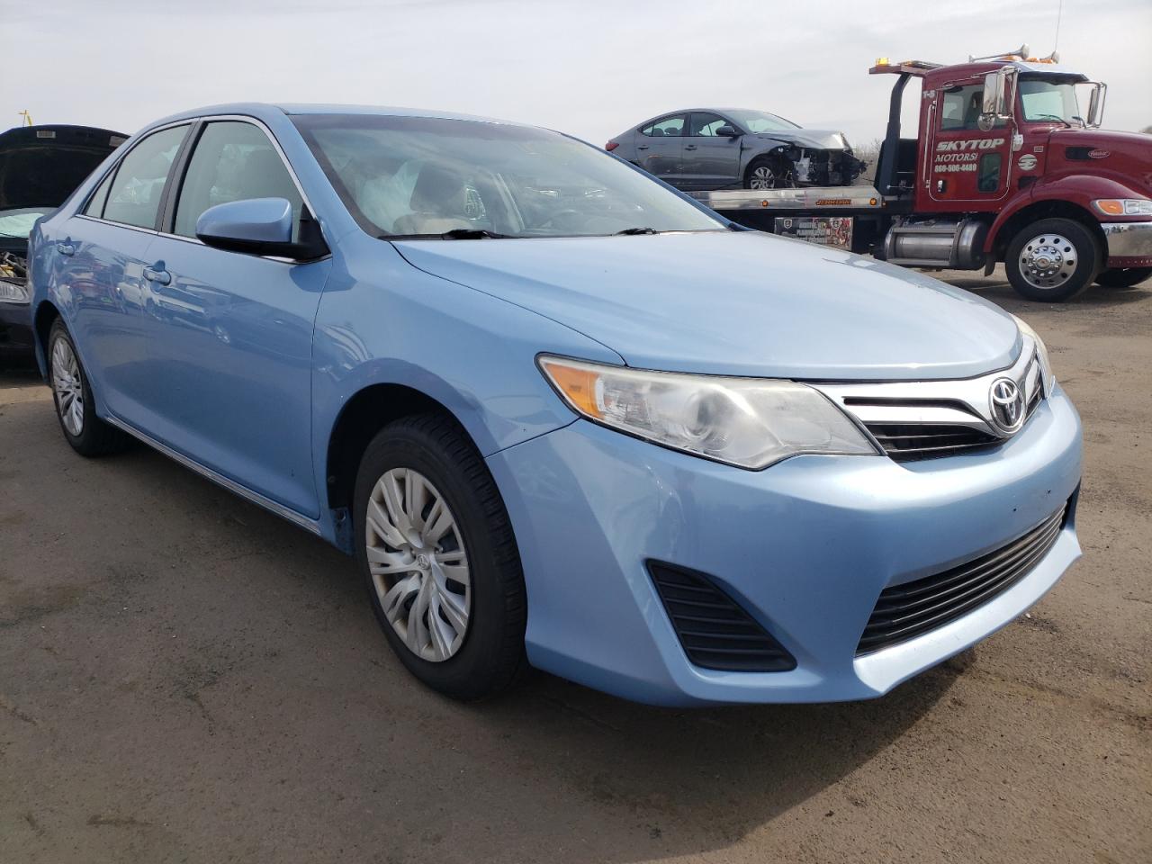 TOYOTA CAMRY BASE 2012 مع رقم تعريف المركبة 4T4BF1FK4CR257943 - صورة من المزاد